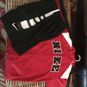 Jacket and short set